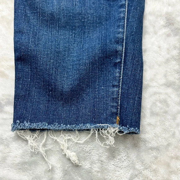 Madewell 9” High Rise Skinny Raw Hem Jeans - Picture 9 of 9